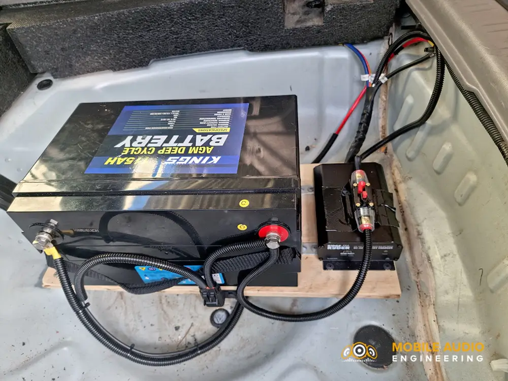 dual battery system installed