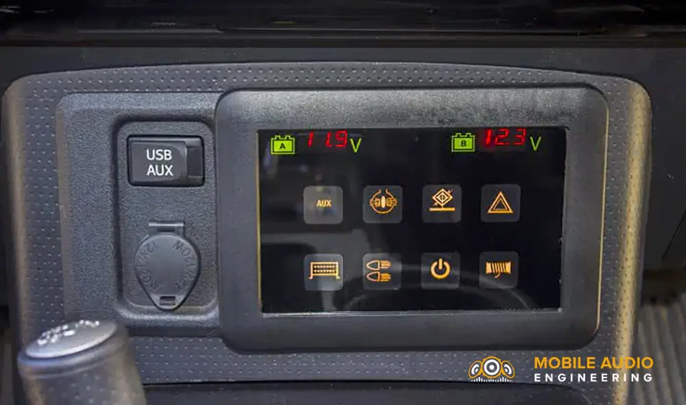 Custom Switch Panel For Car